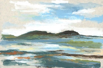 22 x 15 Land, Sea and Sky III* (OG)(ACR-PAP)