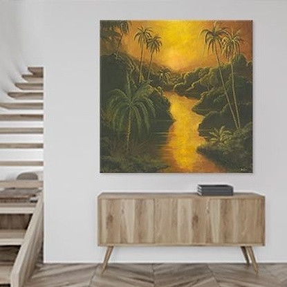 40 X 40 The Golden Lagoon* 