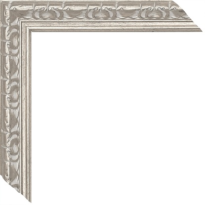 Classic Ornate Silver (1.125"") (Frame Corner Sample)