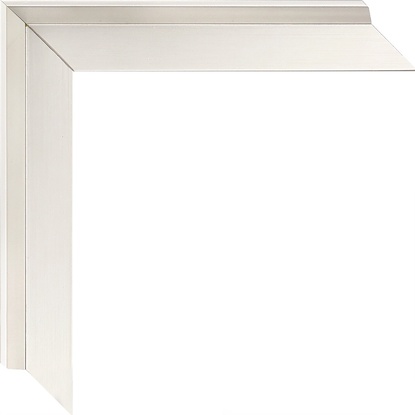 Matte Silver Oslo Floater (Frame Corner Sample)