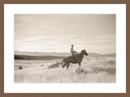 24 x 18 Cowboy in Frame (GF)