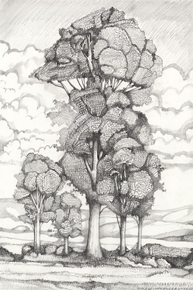 20 x 30 Trees in Love II (LN)
