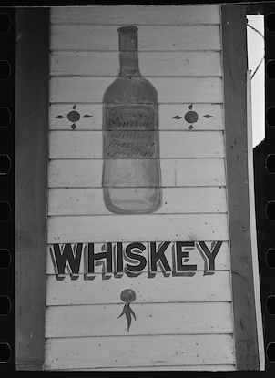 14 x 19 Whiskey Sign (FC)