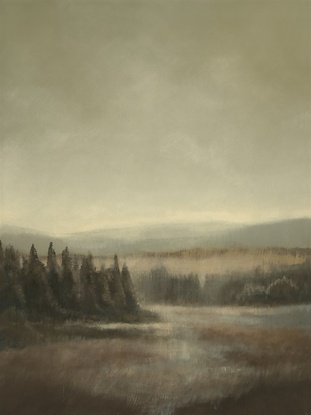 30 x 40 Almost Evening I (LN)