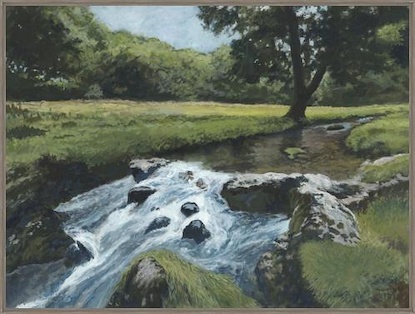 40 x 30 Shady Stream (IBG)