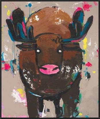 20 x 24 Bull Moose (IBG)