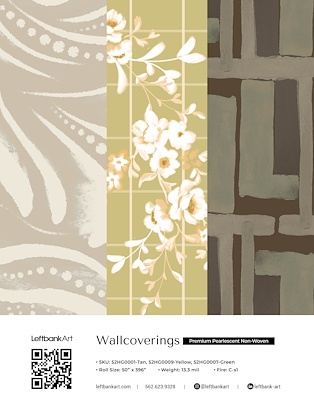 Premium Pearlescent Non-Woven Reference Sample 