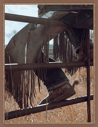 44.25 x 57.25 Boots and Spurs (FMA-FC)