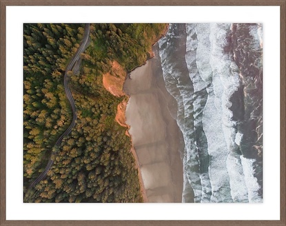 48 x 38 Oregon Coastline I (GF)