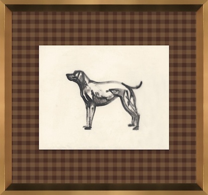 16 x 15 Canine Impression II (GF)