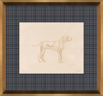 16 x 15 Canine Impression III (GF)