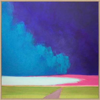 30 x 30 Summer Storm with Green Fields (WNAT)