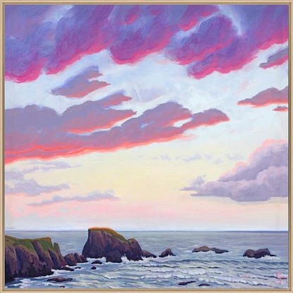 30 x 30 Sunset over Bandon (PCO-ELE)