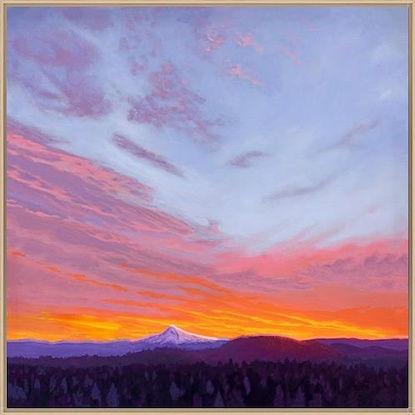 30 x 30 October Sunrise over Mt. Hood (PCO-ELE)