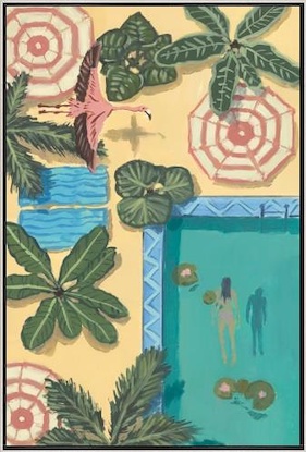 24 x 36 Subtropical Swimming I (FC)