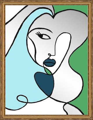 30 x 40 Lithe Reflections I (MIC)