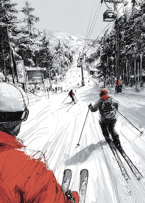30 x 42 Ski Slope Adventure (FC)