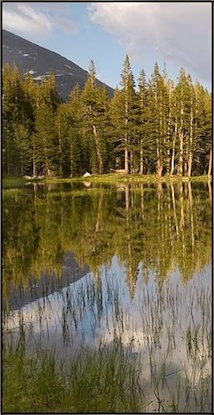 24 x 47 Pond in the Sierras I (EP)