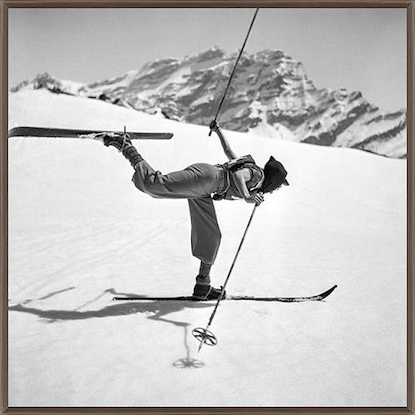 40 x 40 Switzerland Skiing 1939 (FC)