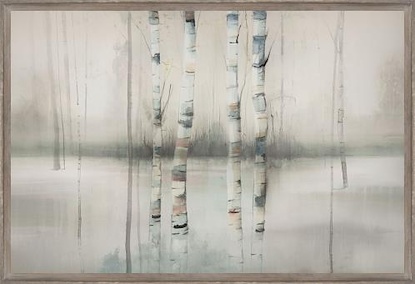 24 x 16 Snowy Birch Trees (EG-V)