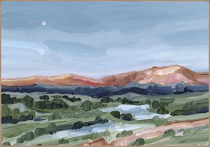 43 x 30 Moon over the Mountain (IBG)