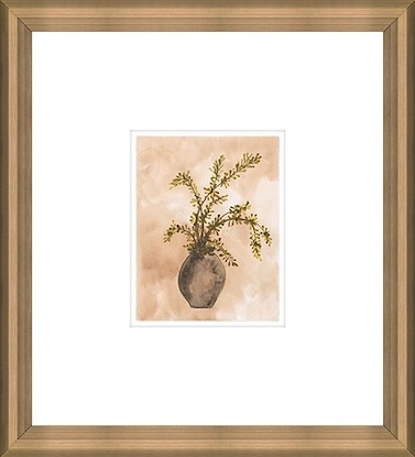 20 x 22 Botanical in Sepia I (GF)