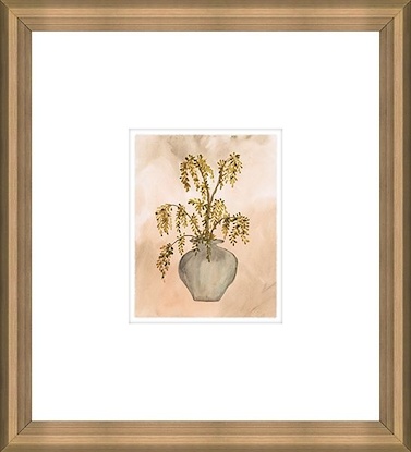 20 x 22 Botanical in Sepia III (GF)