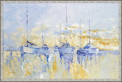 45 x 31 Docked at Sunset (FMA)