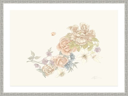 39.5 x 31.5 Pastel Floral Spray I (GF)
