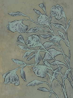 36 x 48 Twin Sage Blooms II (WNAT)