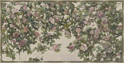 60 x 30 Cascading Roses (LN)