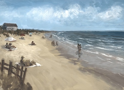 22 x 16 A Beautiful Day (LN)