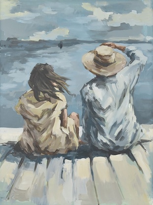 40 x 54 Dockside Wave (WNAT)