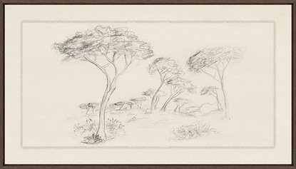 43 x 24 Stone Pine Forest (TML)
