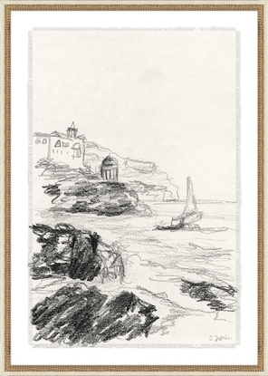 30 x 42 Amalfi Zeichnung (GF)