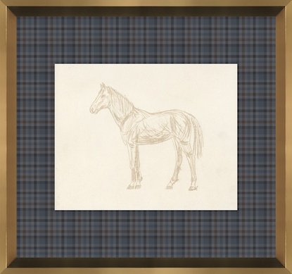 16 x 15 Equestrian Impression I (GF)