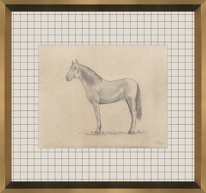 16 x 15 Equestrian Impression III (GF)
