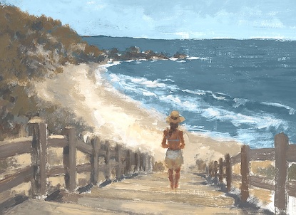 22 x 16 Secluded Private Beach Spot (LN)