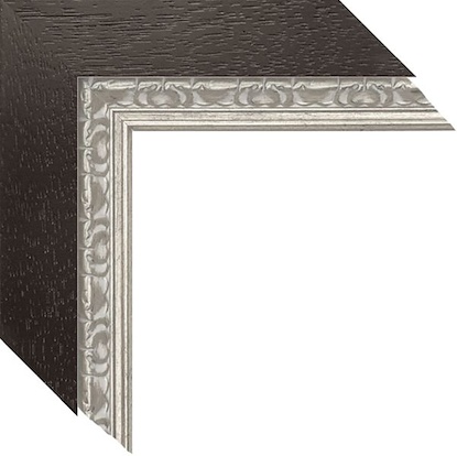 Basics Natural Wood Espresso w (Frame Corner Sample)