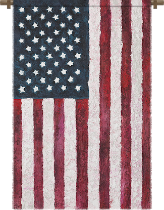 40 x 60 Heavy Textured American Flag II (TA)